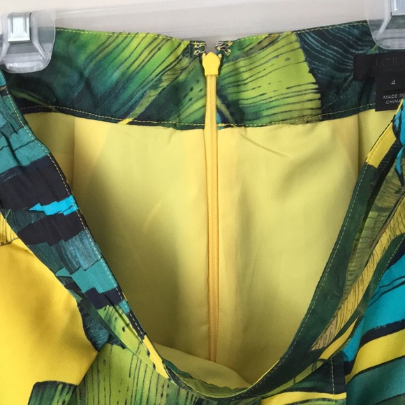 J. Crew crossover skirt in palm leaf - Picture 12 of 12